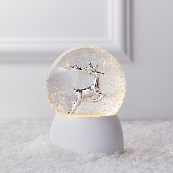 Leaping Reindeer Snow Globe | Zgallerie