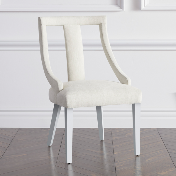 Jade Dining Chair - High Gloss White