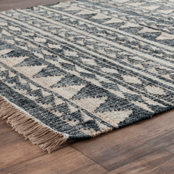 Gomez Rug - Black/Ivory