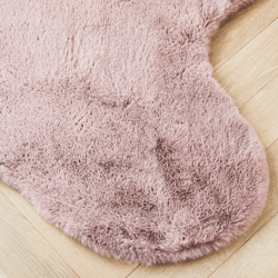Lapin Animal Shape Rug - Blush