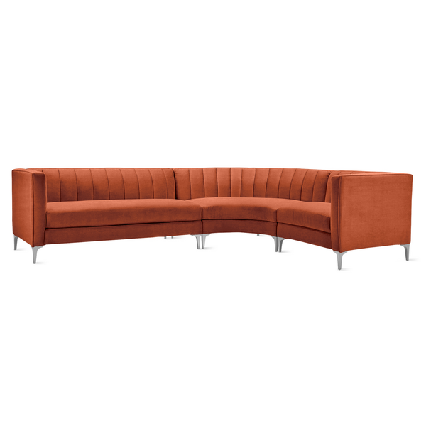 Crestmont Armchair Sectional - 3 PC