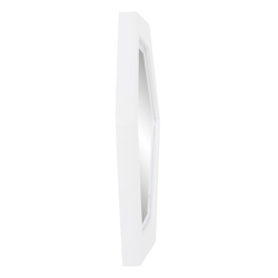 Abrams Mirror - White
