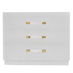 Astoria 3 Drawer Dresser - White