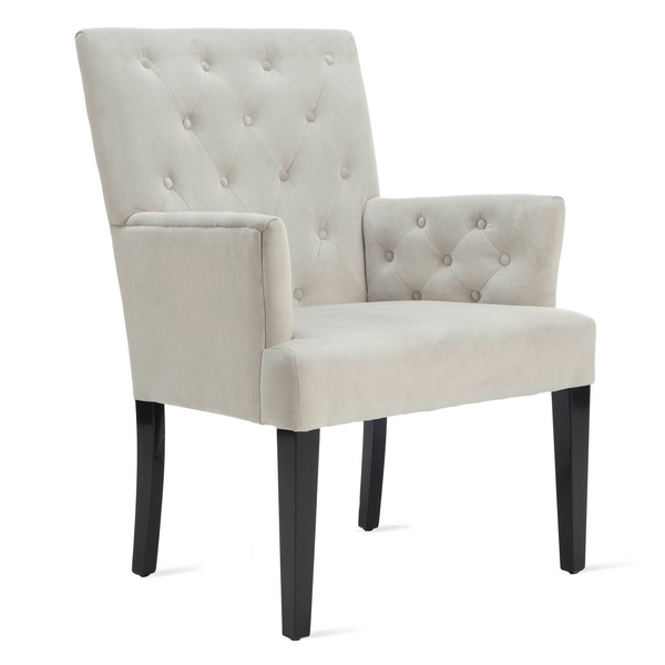 mariposa mid century velvet accent chair by christopher knight home