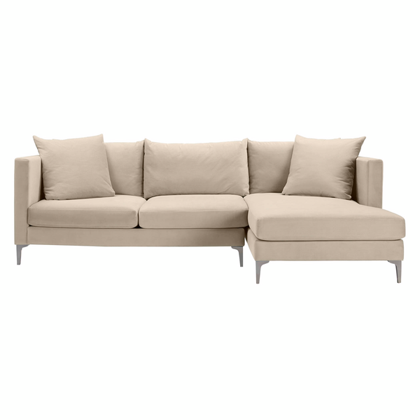 Details Track Arm Chaise Sectional - 2PC