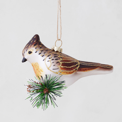 Bird On Branch Ornament