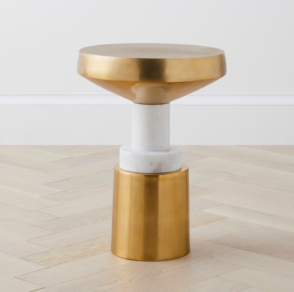 Aria Accent Table - 19.75"H
