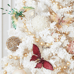 Magenta Butterfly Clip