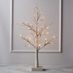 LED Glitter Tree 3'