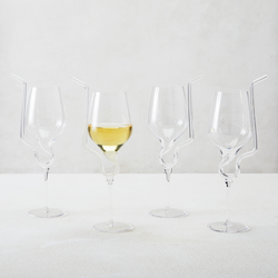 Straw Wine Glass - Set of 2
