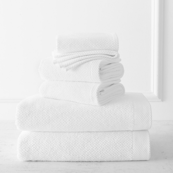 Blaine White Towel Bundle - Set of 6