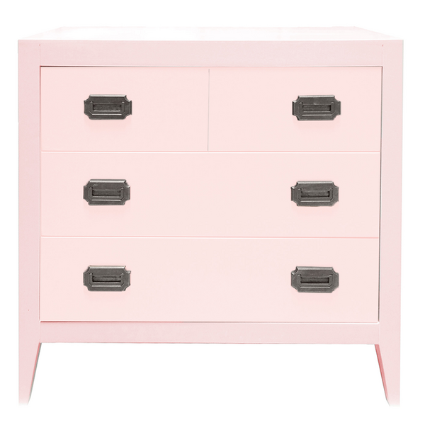Devon 4 Drawer Dresser - Bahama Pink