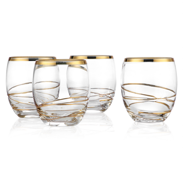 double old-fashioned - set of 4