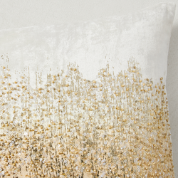 Joie De Vivre Lumbar Pillow - Gold