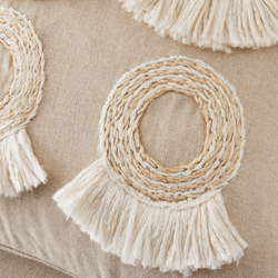 Tilda Pillow 20" - Natural