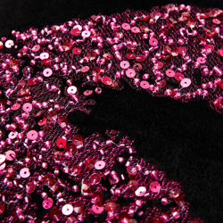 Kiss Lumbar Pillow - Fuchsia