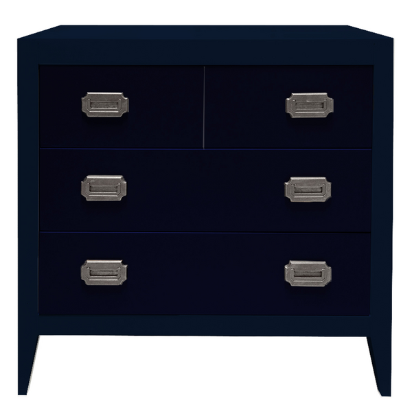 Devon 4 Drawer Dresser - Deep Blue