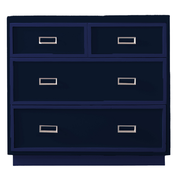 Max 4 Drawer Dresser - Deep Blue