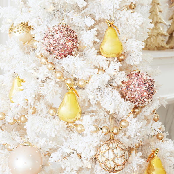 Gold Pear Ornament | Z Gallerie