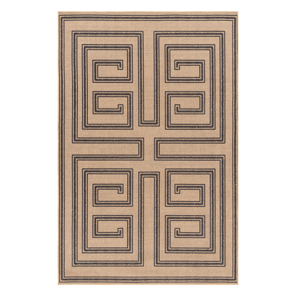Vacation Rug - Tan/Charcoal
