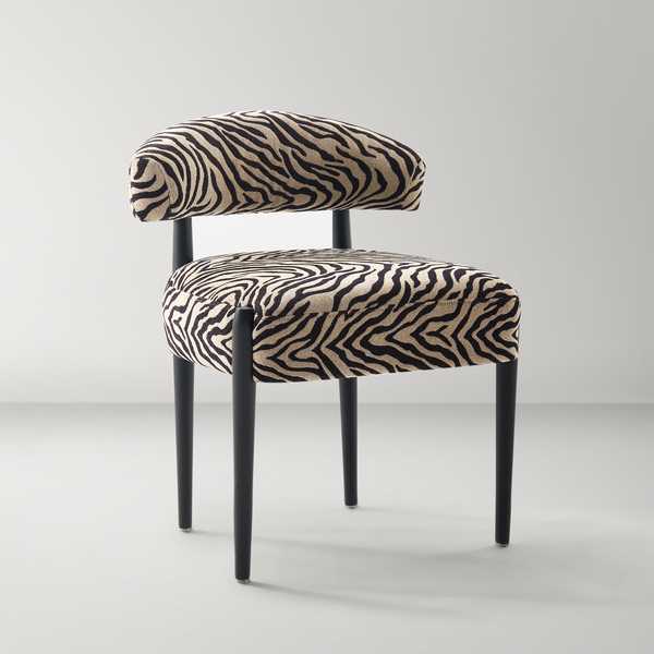 Next zebra print dining chairs discount