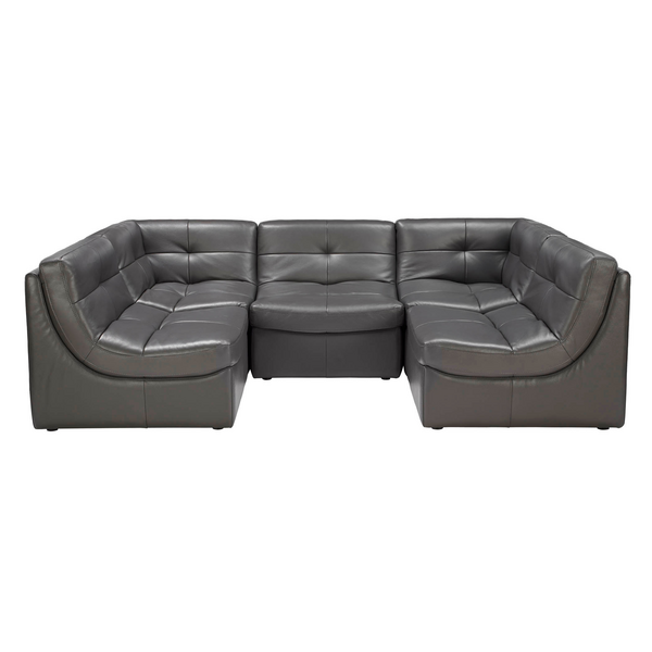 Convo Leather Sectional - Build Your Own