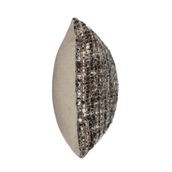 Malek Lumbar Pillow - Black/Ivory