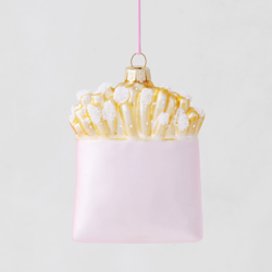 Pink French Fries Ornament