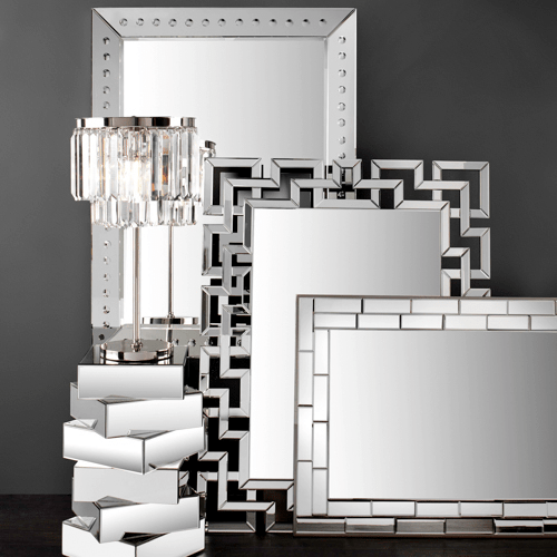Santorini Mirror Rectangular Mirrors Decor Z Gallerie