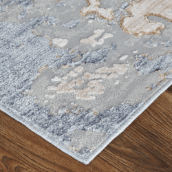 Mabel Rug - Beige/Blue