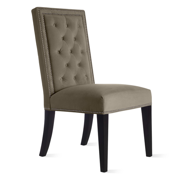 Maxwell Dining Chair With Nailheads - Espresso