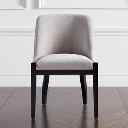Lily Dining Chair - Matte Black
