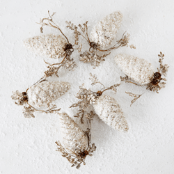 Beaded Pinecone Ornament