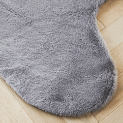 Lapin Animal Shaped Rug - Grey