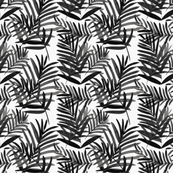 Palm Springs Outdoor Pillow 18" - Black