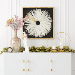 Glittered Magnolia Garland