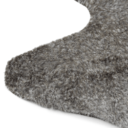 Ayi Faux Cowhide Rug - Graphite
