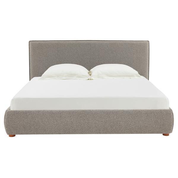 Inez Boucle Platform Bed Zgallerie