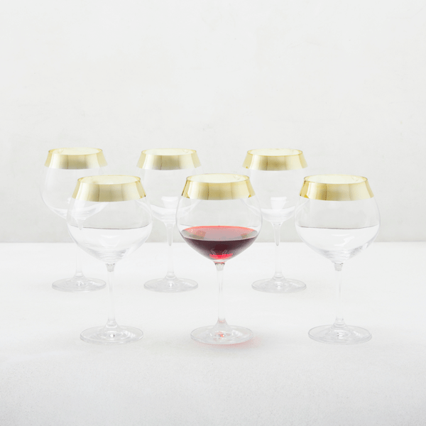 Delune Wine Glass Set Of 4 Zgallerie