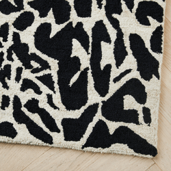 Javari Rug - Black/Ivory