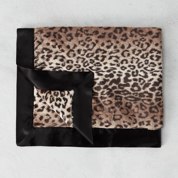 Luxe Leopard Baby Blanket