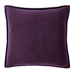 Velvet Pillow 20" - Plum