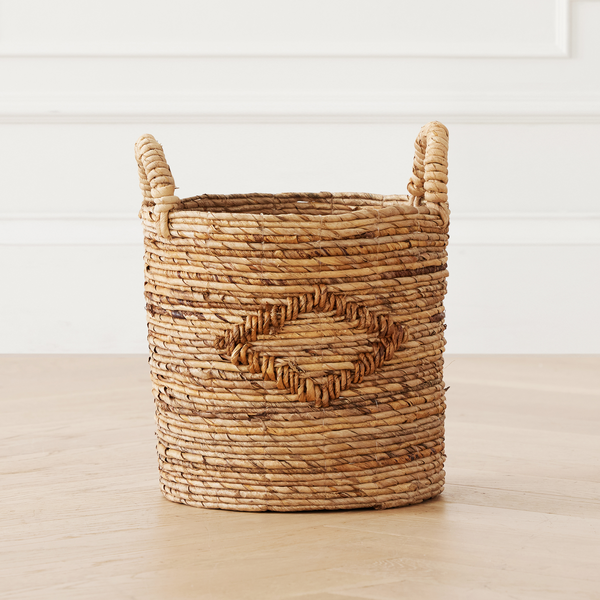 Banana Leaf Magazine Basket and Rack by Trademark Innovations