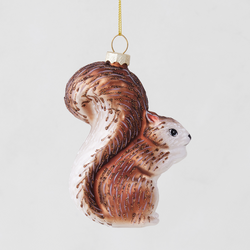 Brown Squirrel Ornament 