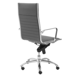 Darby High Back Office Chair - Grey