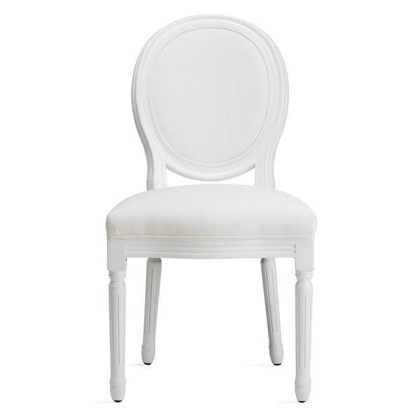 Camille Dining Chair - High Gloss White
