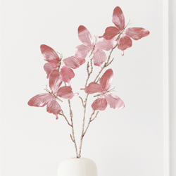 Pink Butterfly Spray