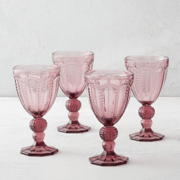 Arabesque Wine Glass Set Of 4 Zgallerie