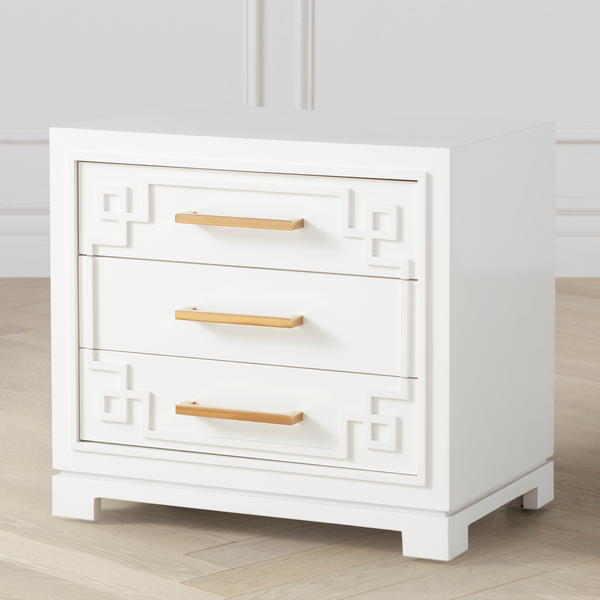 York 3 deals drawer nightstand