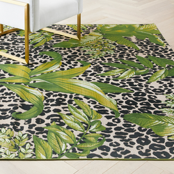 Jungle Safari Animal Print Rug Runner